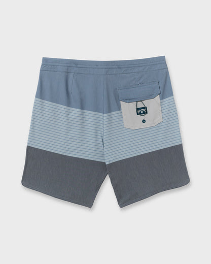 73 Lo Tide 18" Boardshorts - Steel Blue