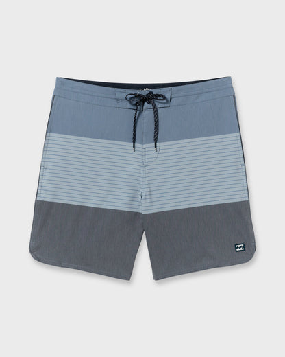 73 Lo Tide 18" Boardshorts - Steel Blue