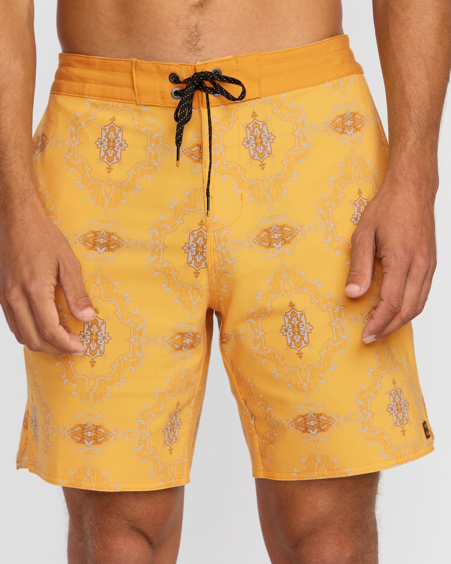 Good Times Lo Tide 18" Boardshorts - Dust Yellow