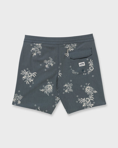Good Times Lo Tide 18" Boardshorts - Midnight Blue