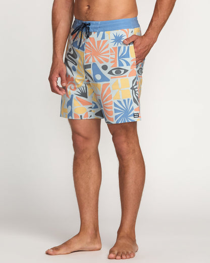 Good Times Lo Tide 18" Boardshorts - Multi