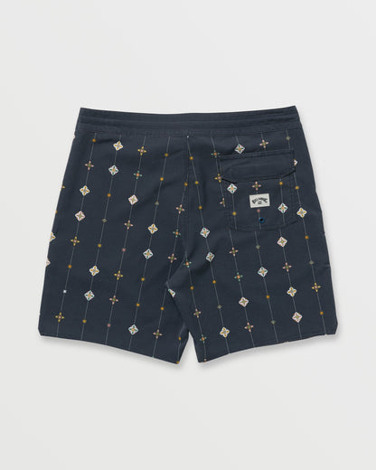 Good Times Lo Tide 18" Boardshorts - Navy