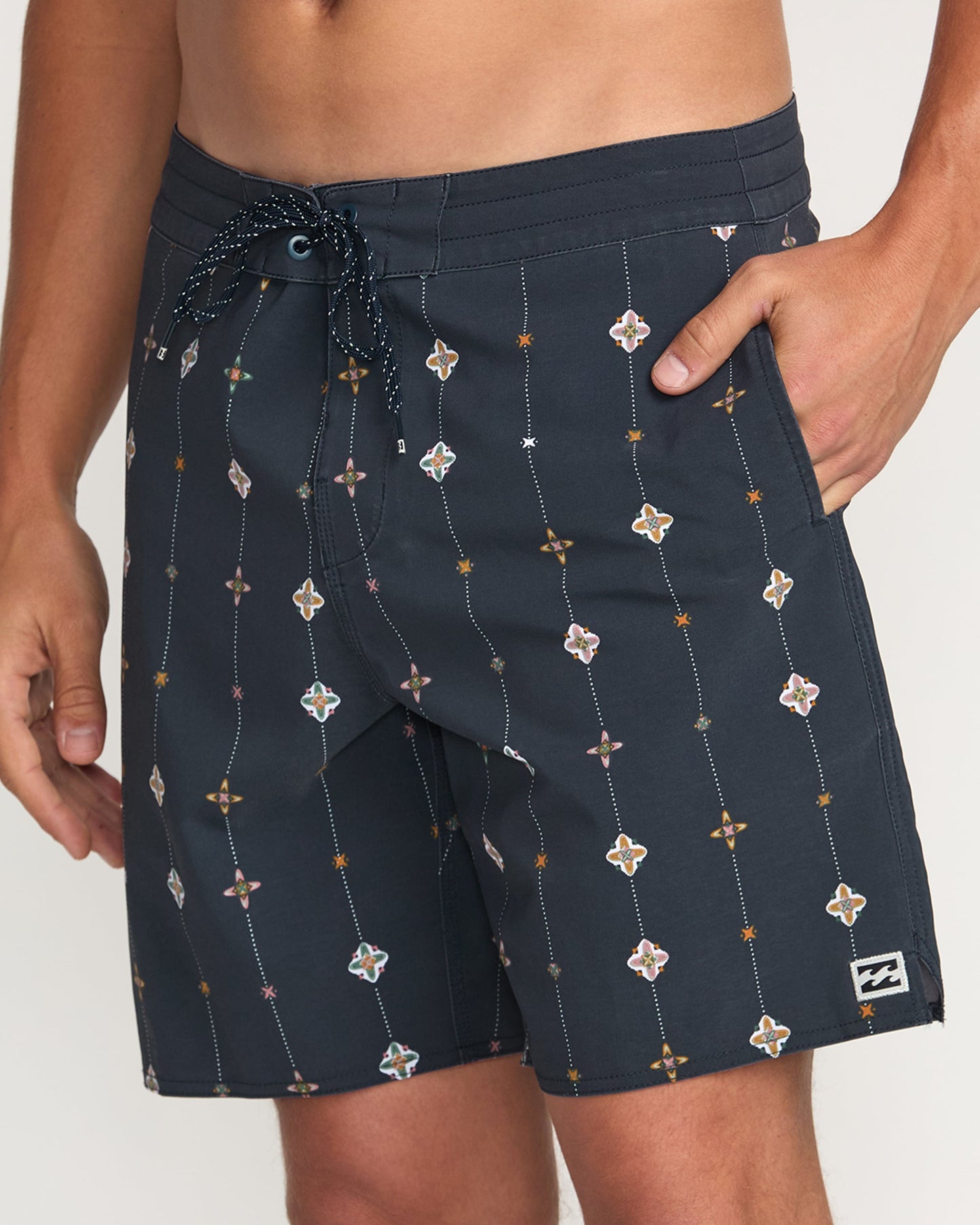 Good Times Lo Tide 18" Boardshorts - Navy