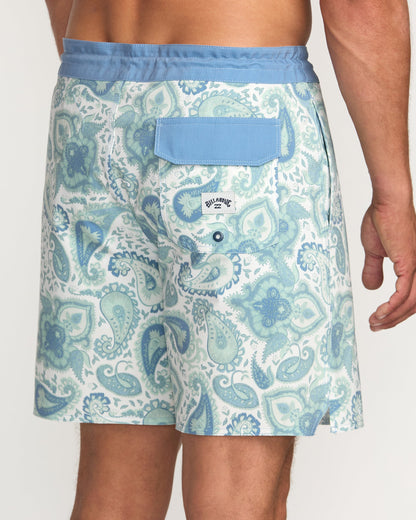 Good Times Lo Tide 18" Boardshorts - Seafoam