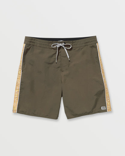 Wategos Lo Tide 19" Boardshorts - Brown
