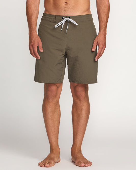 Wategos Lo Tide 19" Boardshorts - Brown
