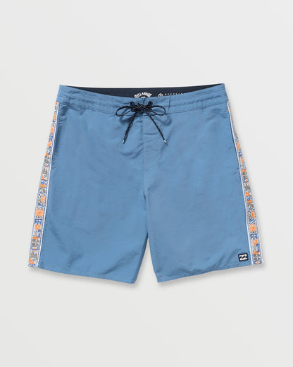 Wategos Lo Tide 19" Boardshorts - Carolina Blue