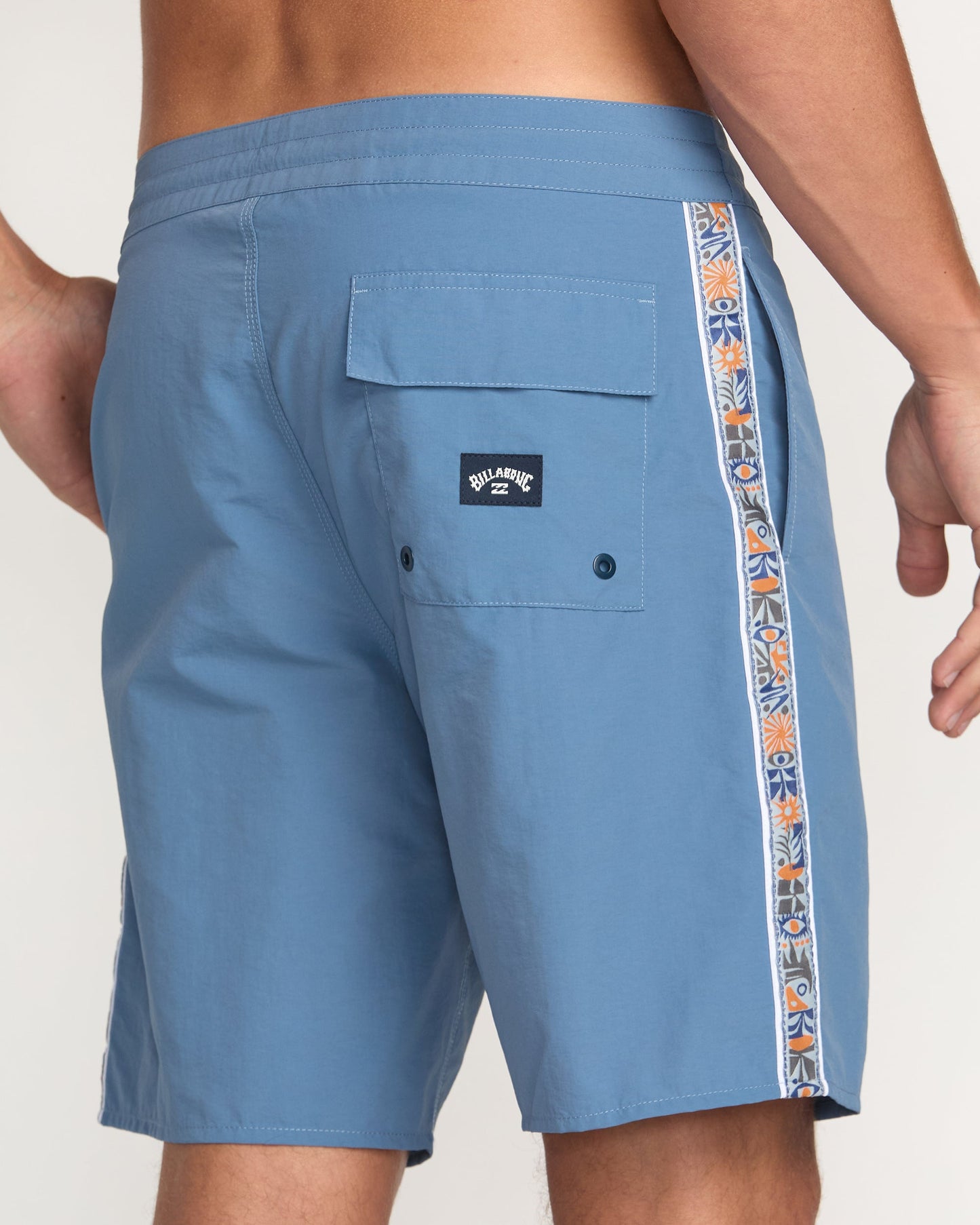 Wategos Lo Tide 19" Boardshorts - Carolina Blue