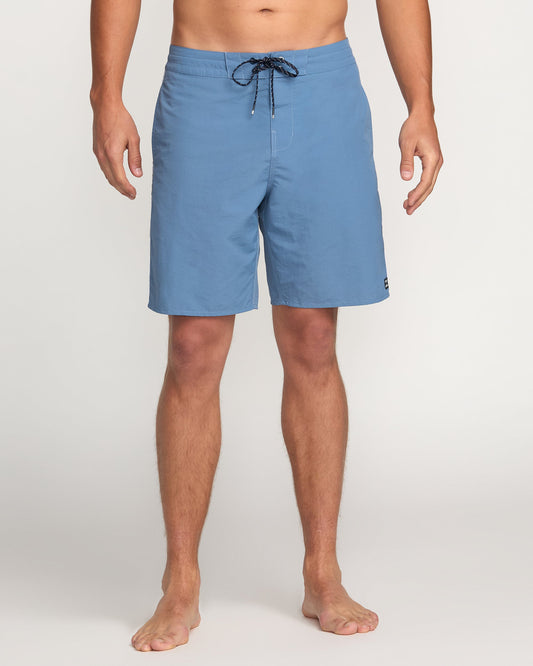 Wategos Lo Tide 19" Boardshorts - Carolina Blue