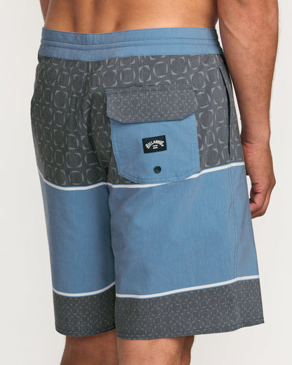 Lowers Lo Tide 19" Boardshorts - Deep Blue