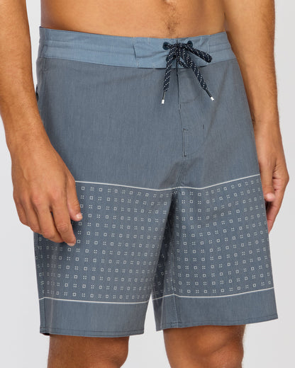 Lowers Lo Tide 19" Boardshorts - Midnight Blue