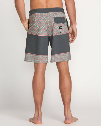 Lowers Lo Tide 19" Boardshorts - Mist Green