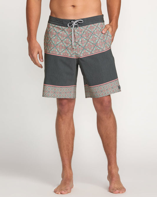 Lowers Lo Tide 19" Boardshorts - Mist Green