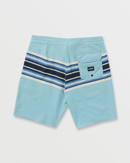 Spinner Lo Tide Boardshorts - Washed Blue