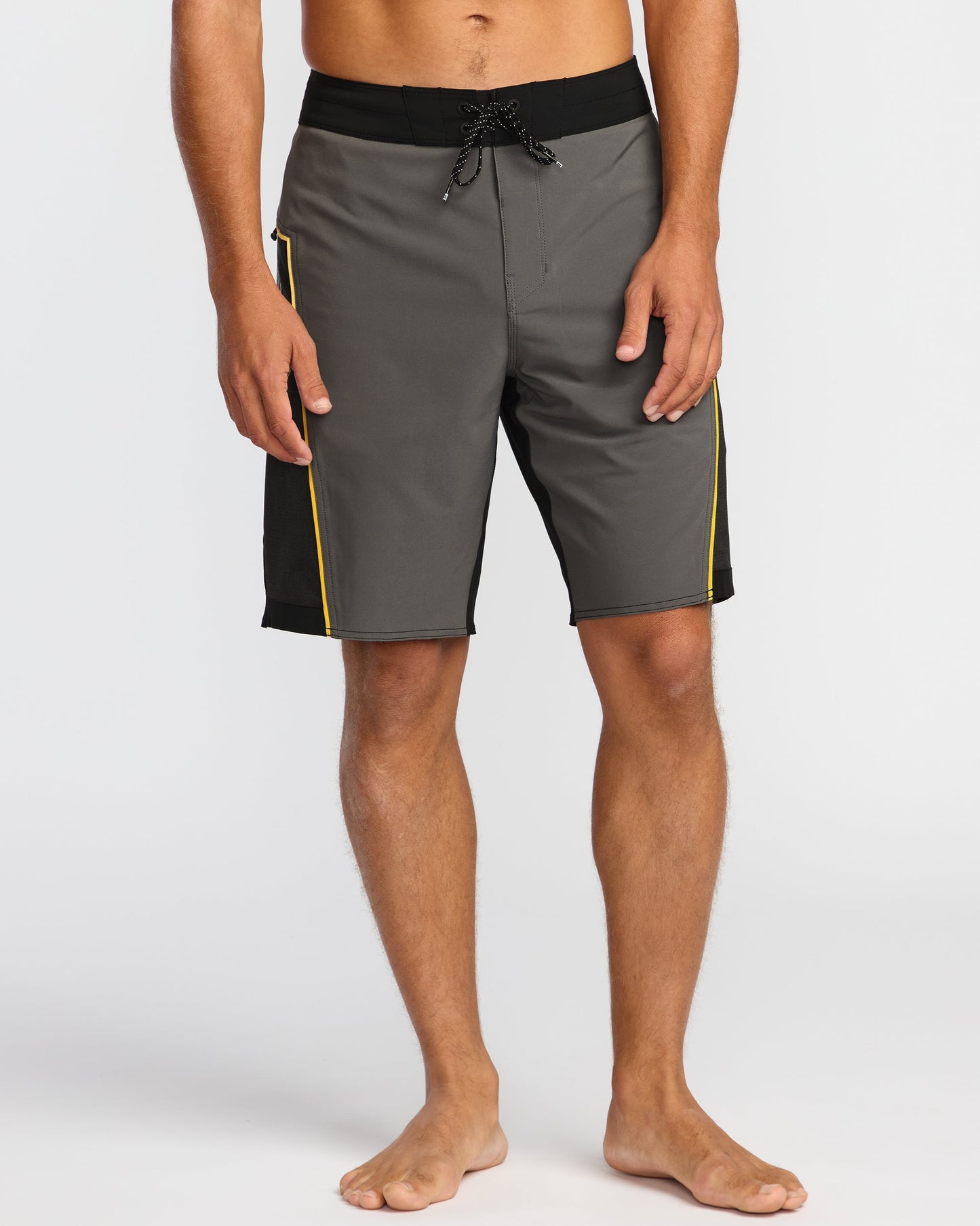 Straddie Pro Performance 20" Boardshorts - Pewter