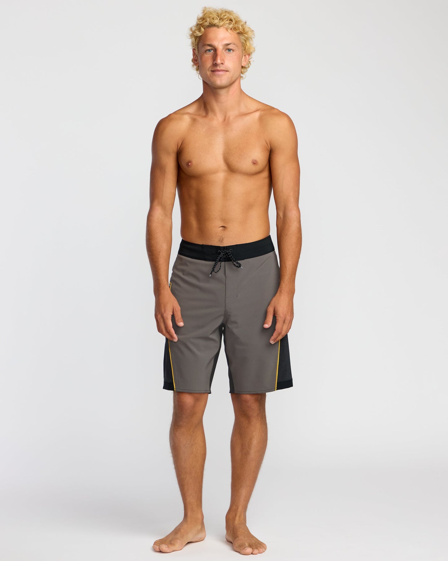 Straddie Pro Performance 20" Boardshorts - Pewter