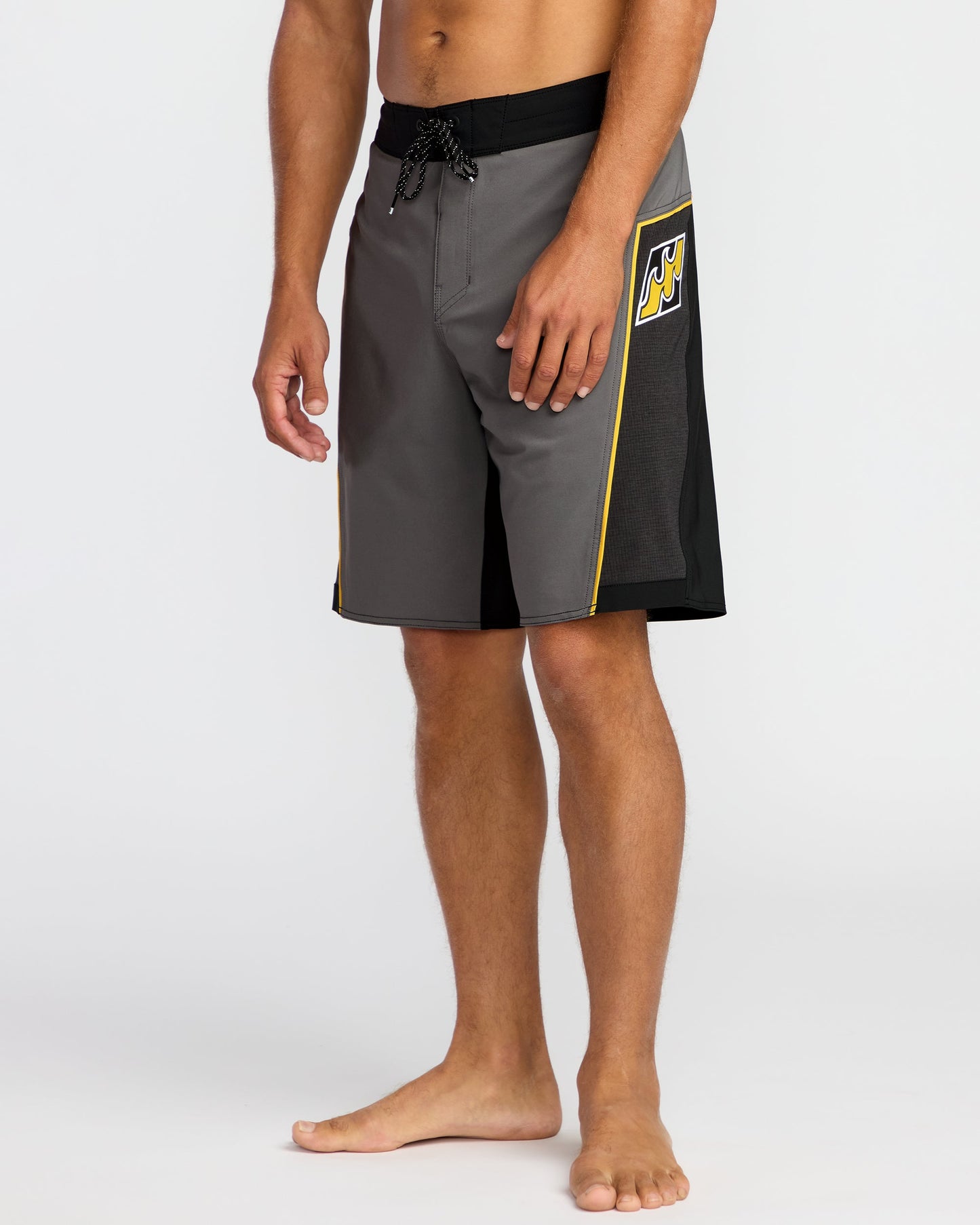 Straddie Pro Performance 20" Boardshorts - Pewter