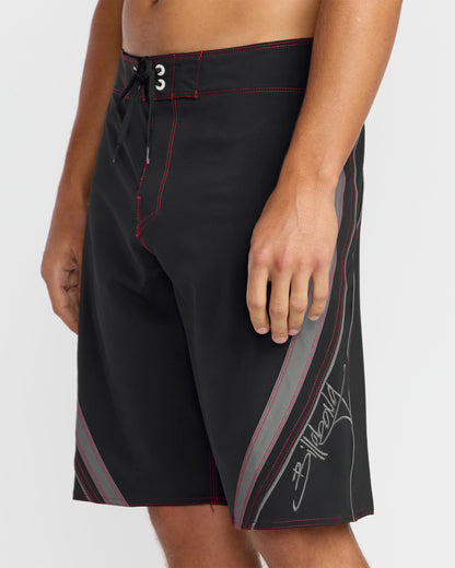 Fluid 2K Pro Performance 21" Boardshorts - Stealth