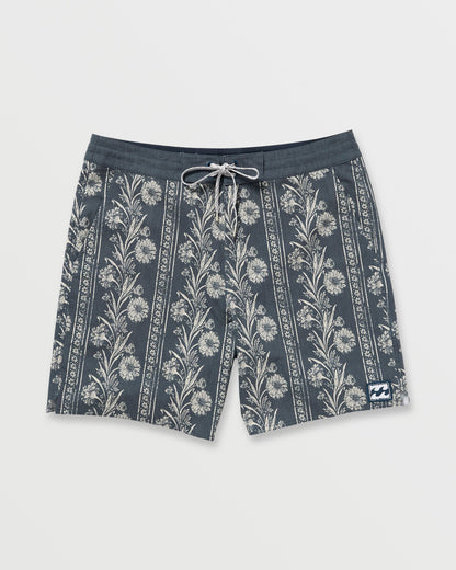Sandtrax Lo Tide Boardshorts - Aged Indigo