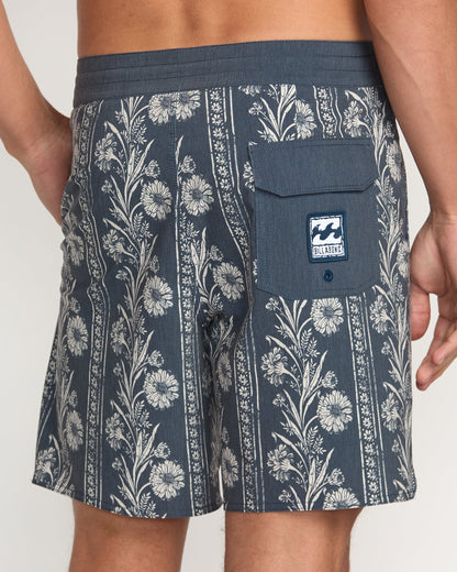 Sandtrax Lo Tide Boardshorts - Aged Indigo