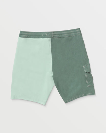 Sunshine Lo Tide 19" Boardshorts - Green Tea