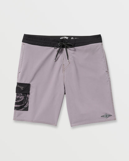 Festival Lo Tide Boardshorts - Lavender