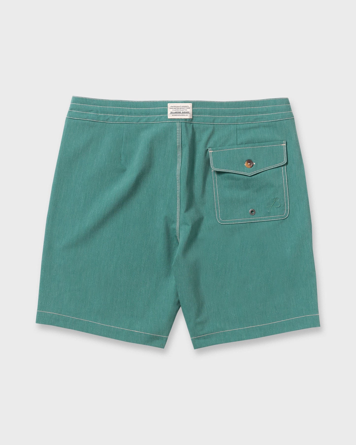 Austin Garage Lo Tides Boardshorts - Teal
