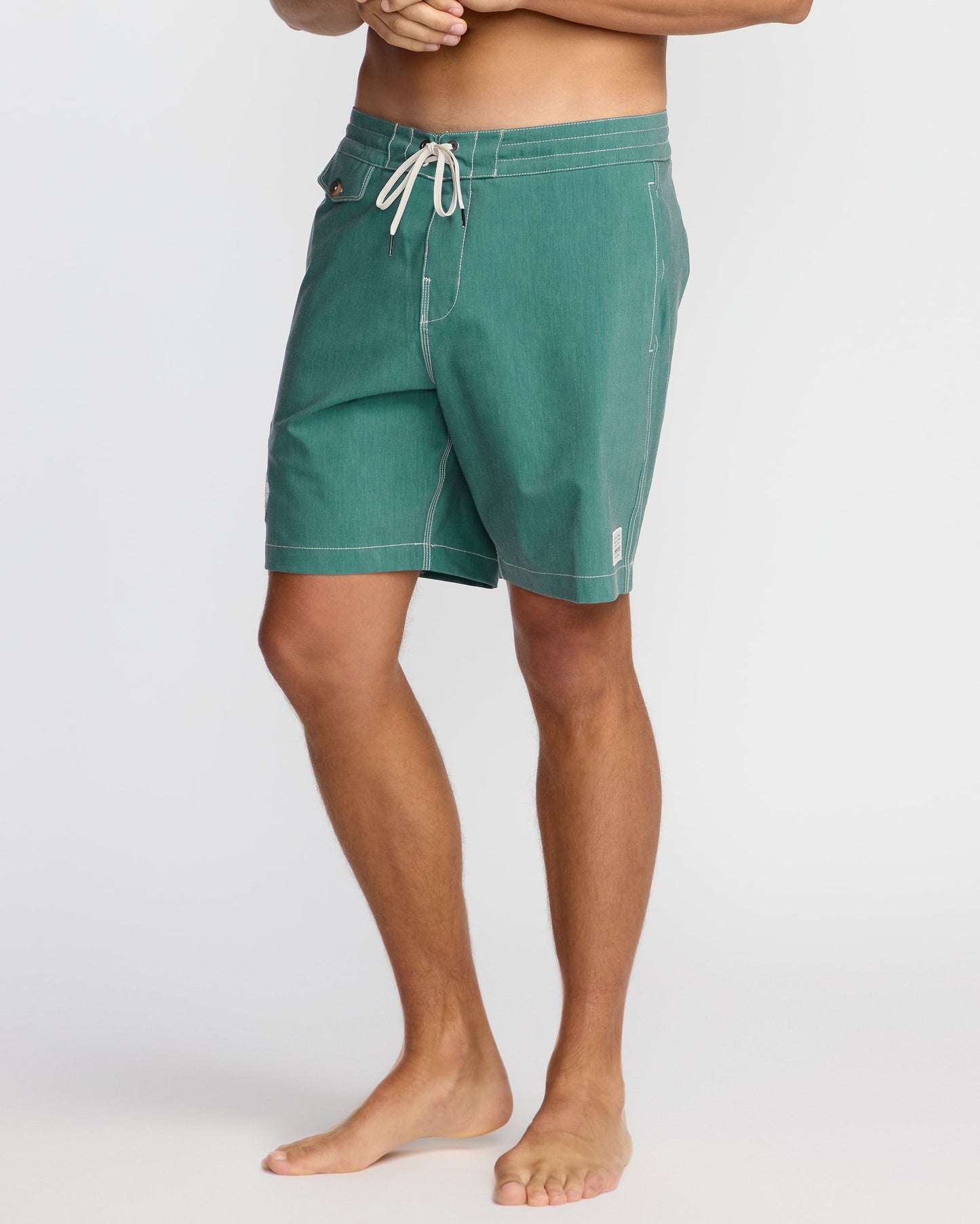 Austin Garage Lo Tides Boardshorts - Teal