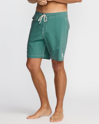 Austin Garage Lo Tides Boardshorts - Teal