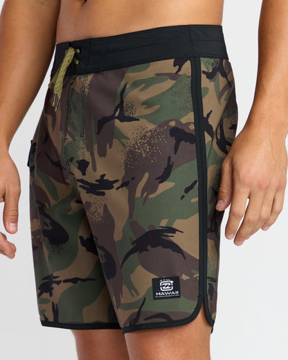 73 Pro Hi Boardshorts - Camo