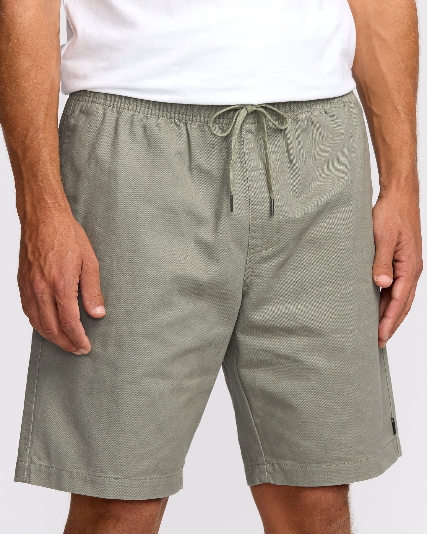Larry Laybacks 19" Twill Shorts - Green Ash