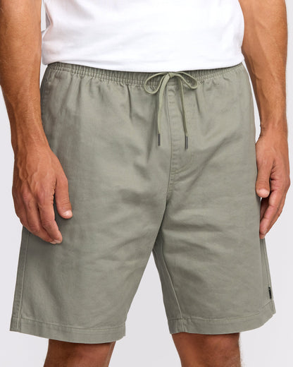 Larry Laybacks 19" Twill Shorts - Green Ash