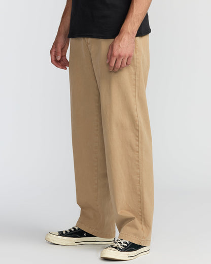 73 Wave Washed Chino Pants - Khaki