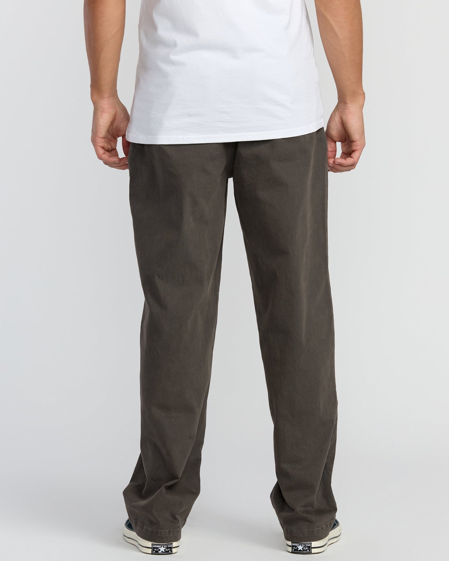 73 Wave Washed Chino Pants - Raven