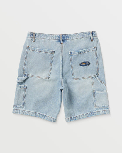 Bad Dog 21" Shorts - Bleached Aqua