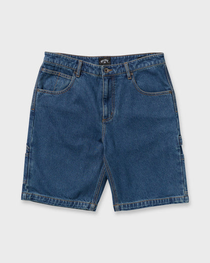 Bad Dog Workwear Shorts - Ocean Wash