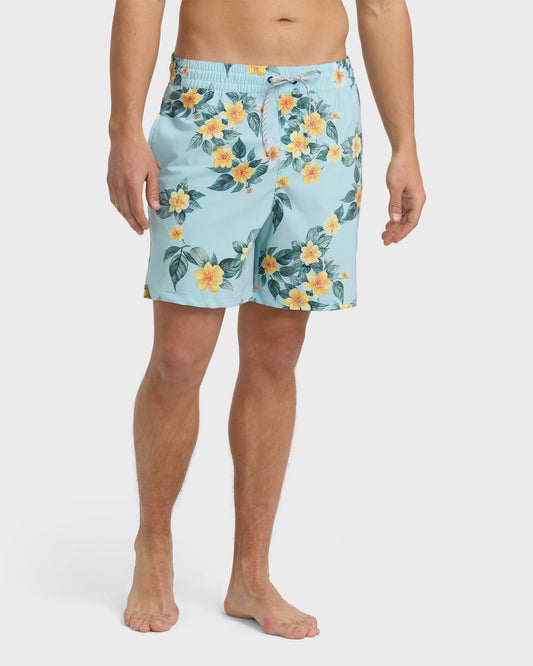 Good Times Laybacks 16" Trunks - Pool Blue