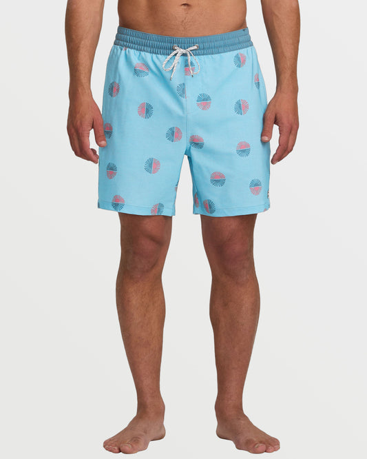 Good Times Laybacks 16" Trunks - Coastal Blue