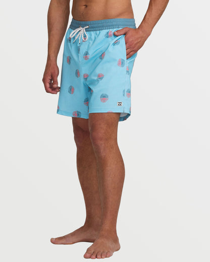 Good Times Laybacks 16" Trunks - Coastal Blue