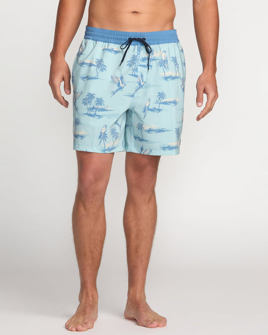 Good Times Laybacks 16" Trunks - Dusty Blue