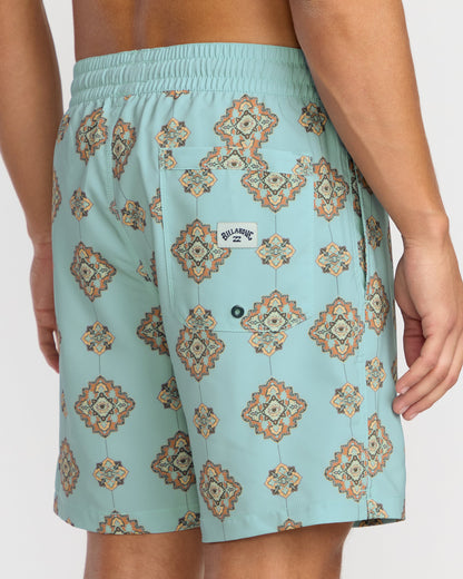 Good Times Layback 16" Trunks - Light Blue