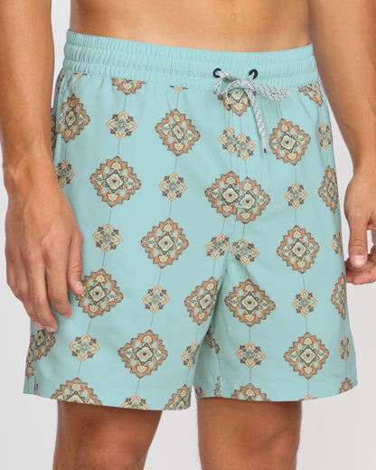 Good Times Layback 16" Trunks - Light Blue