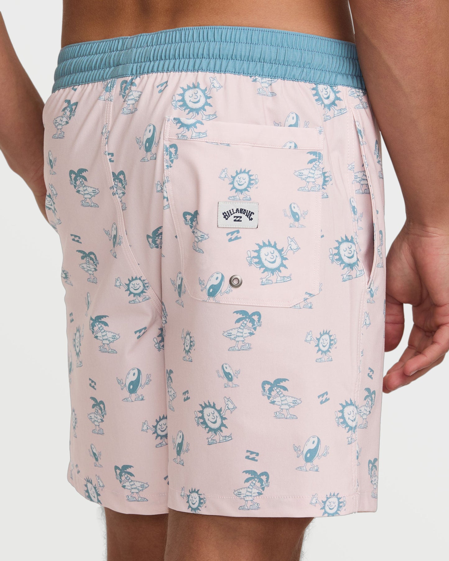 Good Times Laybacks 16" Trunks - Light Pink
