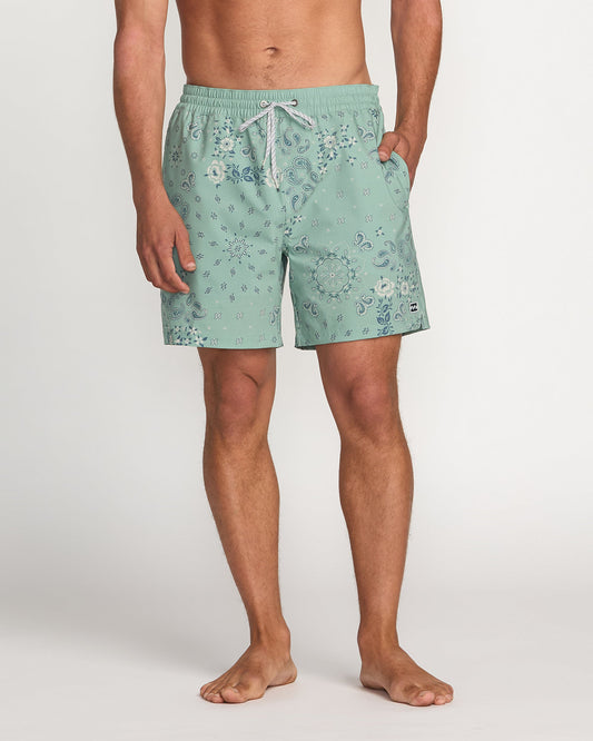 Good Times Laybacks 16" Trunks - Mist Green