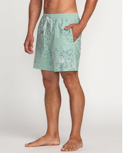 Good Times Laybacks 16" Trunks - Mist Green