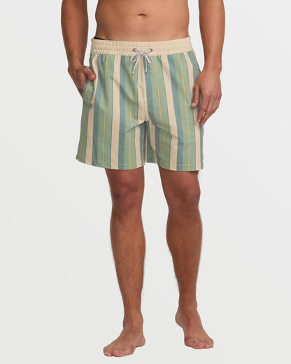 Good Times Laybacks 16" Trunks - Moss
