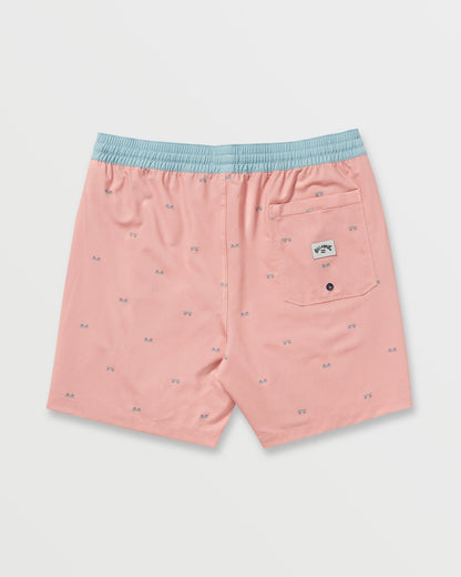 Good Times Laybacks 16" Trunks - Pink Haze
