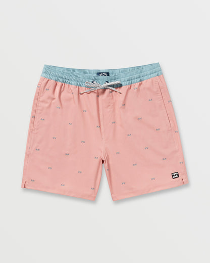 Good Times Laybacks 16" Trunks - Pink Haze
