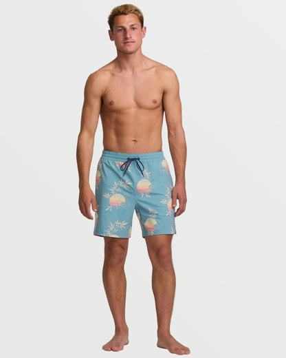 Good Times Laybacks 16" Trunks - Washed Blue