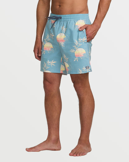 Good Times Laybacks 16" Trunks - Washed Blue